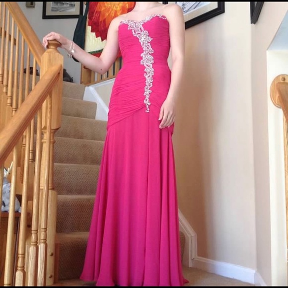 Strapless gown, prom dress - Picture 1 of 2